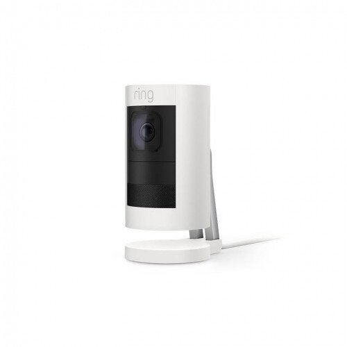 Ring Stick Up Security Camera Elite - White - Single