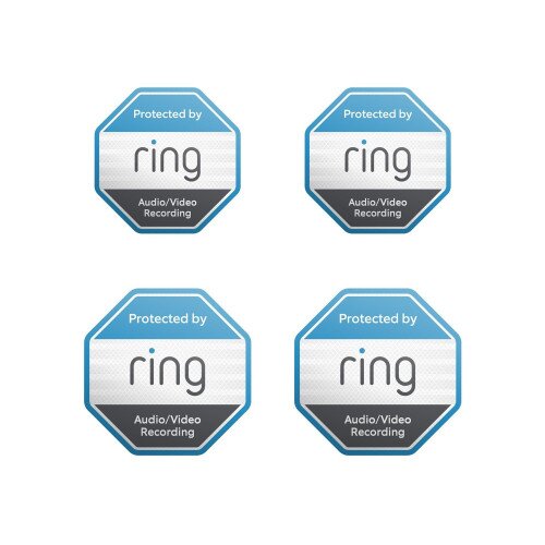 Ring Reflective Security Stickers (Pack of 4)