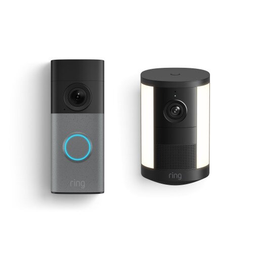 Ring Wired Doorbell (2nd Gen) + Spotlight Cam (2nd Gen)