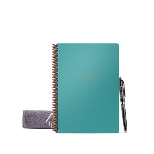 Rocketbook Fusion Plus All-in-One Planner NoteBook - Neptune Teal - Executive