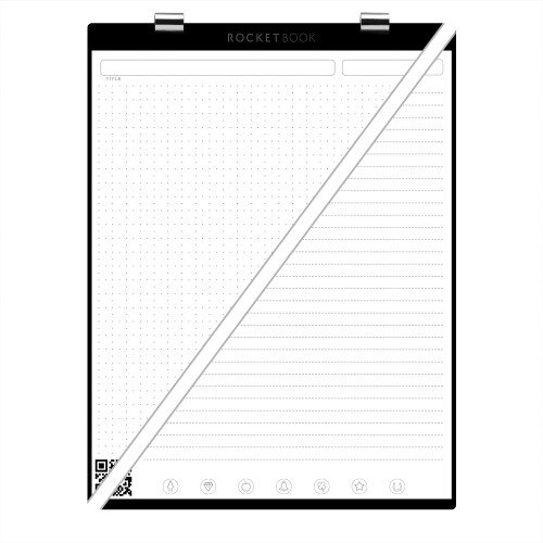 Rocketbook Orbit Page Pack - Letter - Dot Grid / Lined