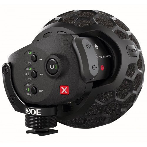 RODE Stereo VideoMic X Broadcast-Grade Stereo On-Camera Microphone