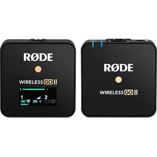 RODE Wireless GO II Dual Channel Wireless Microphone System - Single