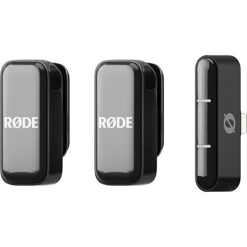 RODE Wireless Micro Ultra-Compact Wireless Microphone - Black - USB-C