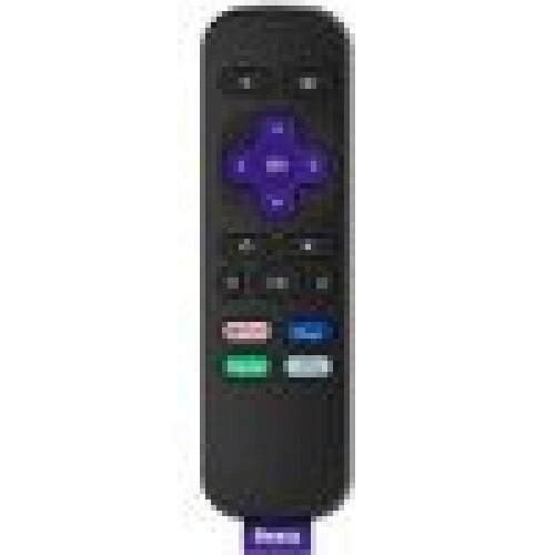 Roku Simple Remote RC483 With Channel Shortcut Buttons