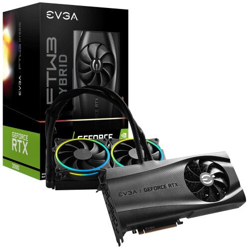 EVGA GeForce RTX 3090 FTW3 ULTRA HYBRID GAMING Graphics Card
