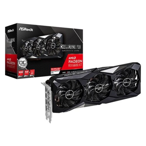 ASRock AMD Radeon RX 6600 XT Challenger Pro 8GB OC Graphics Card