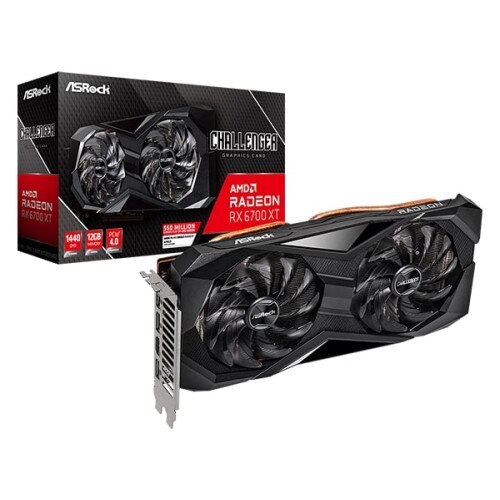 ASRock AMD Radeon RX 6700 XT Challenger D 12GB Graphics Card