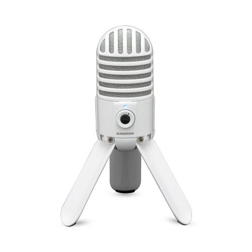 Samson Meteor Mic USB Studio Condenser Microphone - White