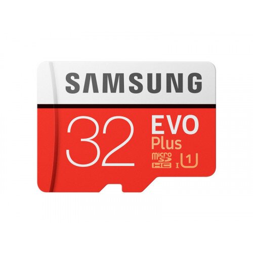 Samsung MicroSDHC EVO Plus Memory Card w/ Adapter - 32GB