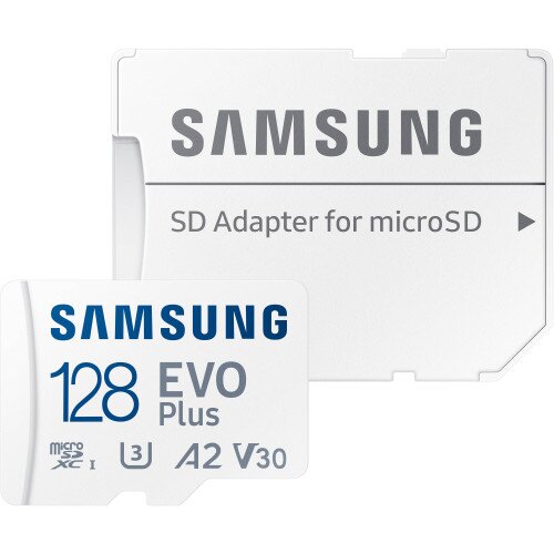 Samsung EVO Plus microSDXC Card with Adapter - 128GB - Single