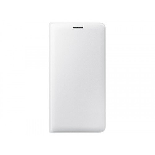 Samsung Galaxy J3 Wallet Flip Cover - White