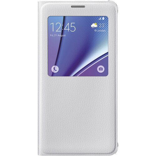 Samsung Galaxy Note5 SView Flip Cover - White