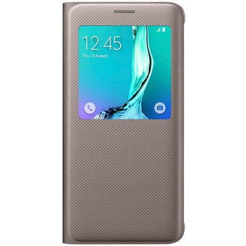 Samsung Galaxy S6 edge+ SView Flip Cover - Gold