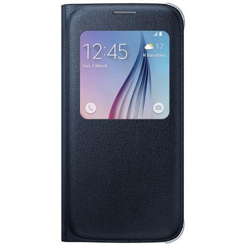 Samsung Galaxy S6 SView Flip Cover - Black