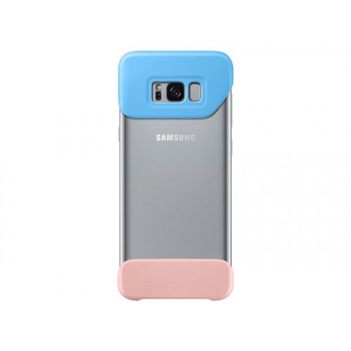 Samsung Galaxy S8+ Two Piece Cover - Blue/Pink