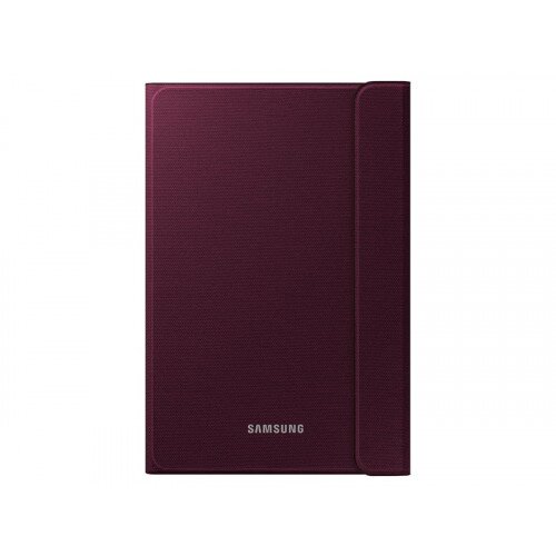 Samsung Galaxy Tab A 8.0" Canvas Book Cover - Velvet Wine