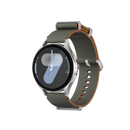 Samsung Galaxy Watch7 Smartwatch - 44mm - Green - Medium/Large - Athleisure - Silver