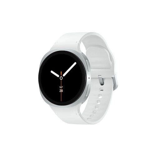 Samsung Galaxy Watch8 - Silver - 44mm - White - Medium/Large