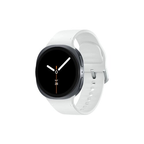 Samsung Galaxy Watch8 - Graphite - 44mm - White - Small/Medium