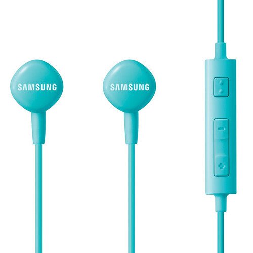 Samsung HS130 Wi Headset w/ Inline Mic - Light Blue