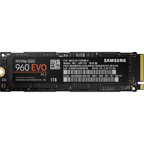 Samsung SSD 960 EVO NVMe M.2 - 1TB