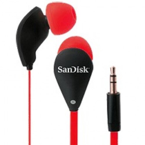 SanDisk Clip Sport Earphone - Red