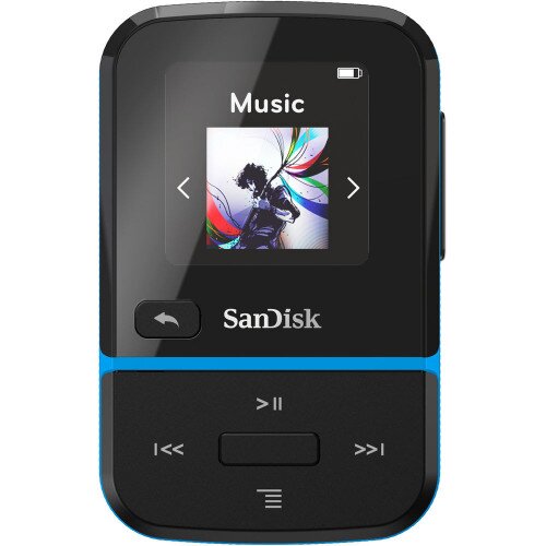 SanDisk Clip Sport Go Mp3 Player - 16GB - Blue