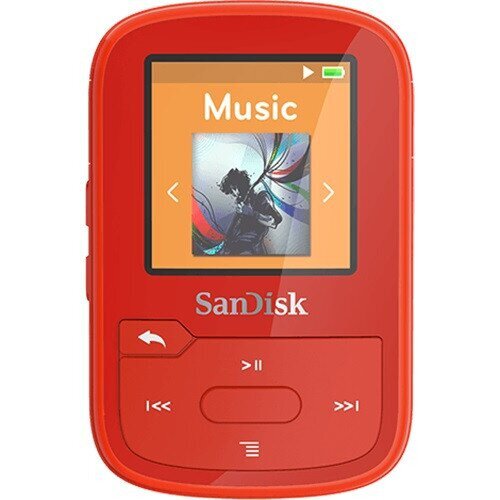 SanDisk Clip Sport Plus MP3 Player - 32GB - Red