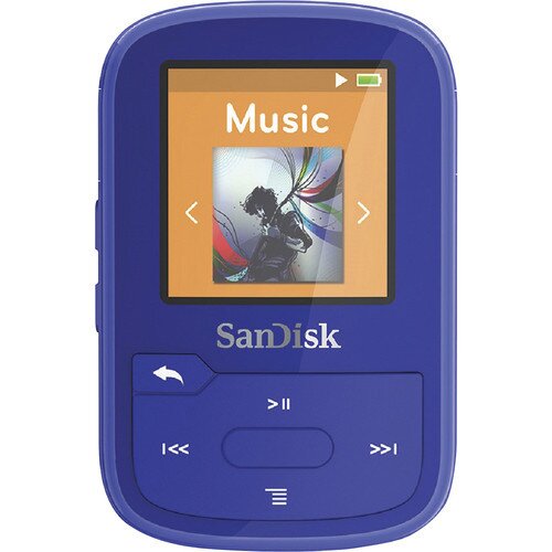 SanDisk Clip Sport Plus MP3 Player - 16GB - Blue