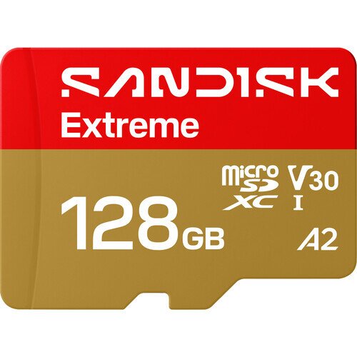 SanDisk Extreme microSD UHS-I Card - 128GB