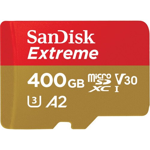 SanDisk Extreme microSDXC UHS-I Card - 400GB