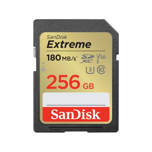 SanDisk Extreme SDXC UHS-I Card - 256GB