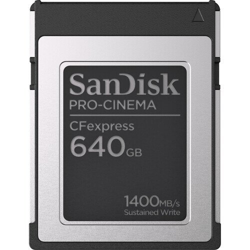SanDisk PRO-CINEMA CFexpress Type B Memory Card - 640GB