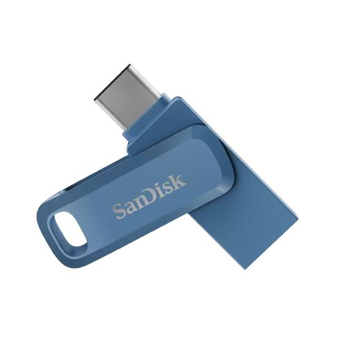 Shop SanDisk Ultra Dual Drive Go USB Type-C 128GB Navy Blue in