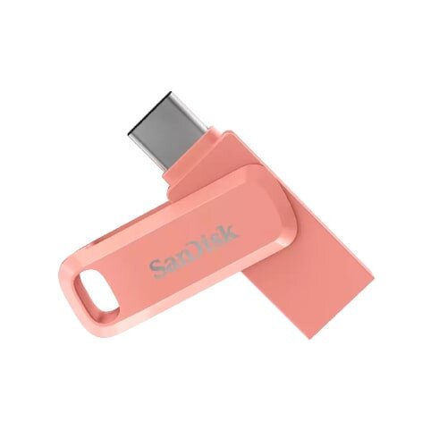 SanDisk Ultra Dual Drive Go USB Type-C - 128GB - Peach
