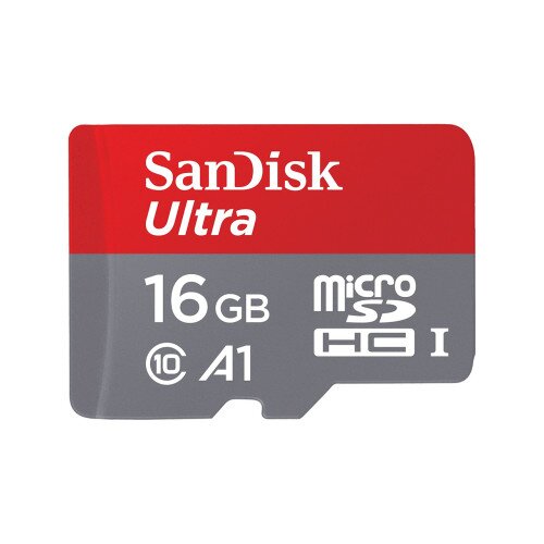 SanDisk Ultra microSD with SD Adapter - 16GB