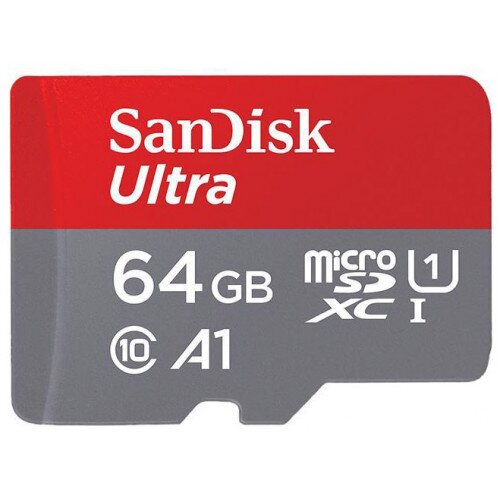 SanDisk Ultra microSDXC UHS-I Card with Adapter - 64GB