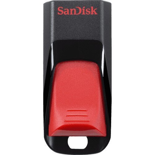 SanDisk Cruzer Edge USB Flash Drive - 16GB - Red