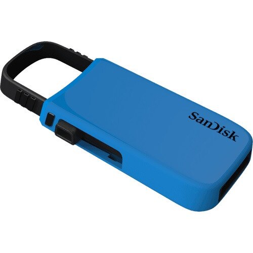 SanDisk Cruzer U USB Flash Drive - 8GB - Blue