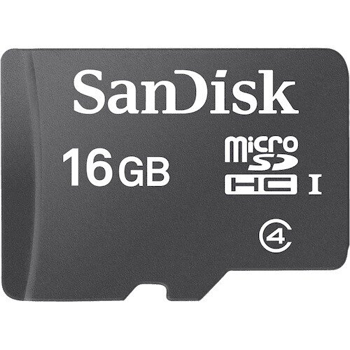 SanDisk Micro SDHC Memory Card - 16GB