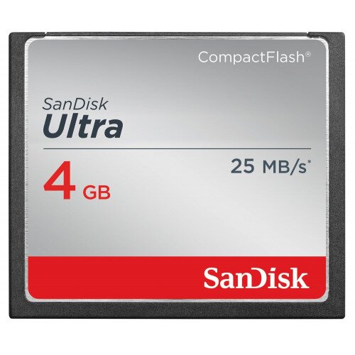SanDisk Ultra CompactFlash Memory Card - 4GB