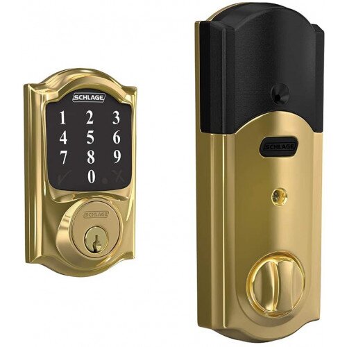 Schlage Connect Smart Deadbolt with Camelot Trim, Zigbee certified