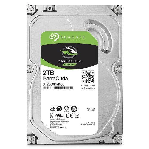 Seagate Barracuda 3.5-Inch Internal Hard Drive - 2TB - 256MB - 5400RPM
