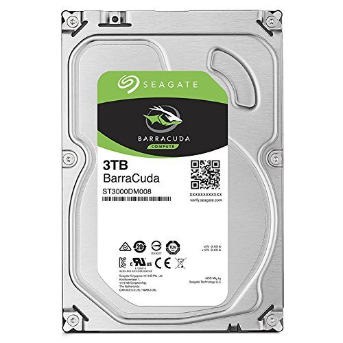 Seagate Barracuda 3.5-Inch Internal Hard Drive - 3TB - 256MB - 5400RPM