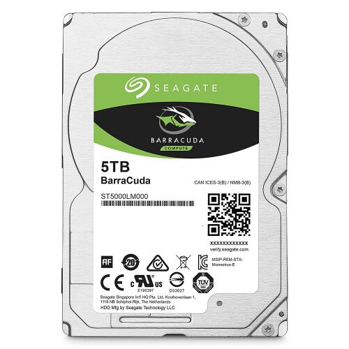 Seagate BarraCuda 2.5-Inch Internal Hard Drive - 5TB