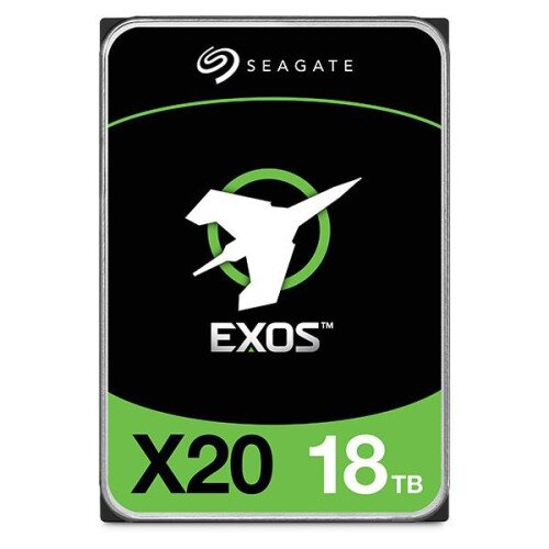Seagate Exos X20 Internal Hard Drive - 18TB - SATA 6Gb/s - SED