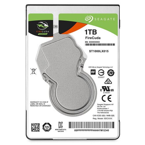 Seagate FireCuda 2.5-Inch Internal Hard Drive - 1TB