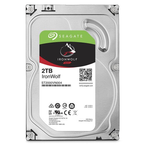 Seagate IronWolf Internal Hard Drive - 2TB - 64MB - 5900RPM