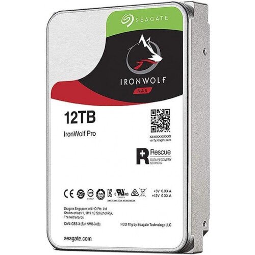 Seagate Ironwolf Pro Internal Hard Drive - 12TB